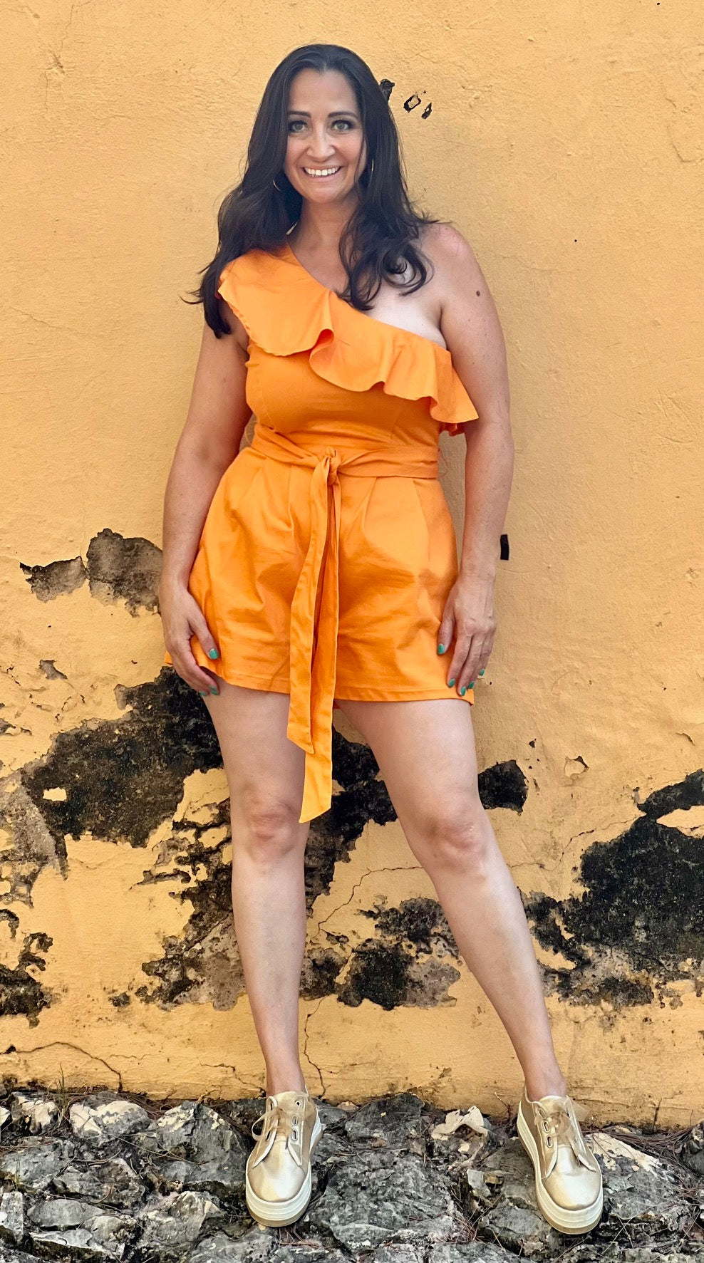 ROMPER ORANGE